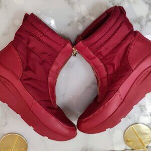 DKNY DARK RED ANKLE BOOT - Women's size 10